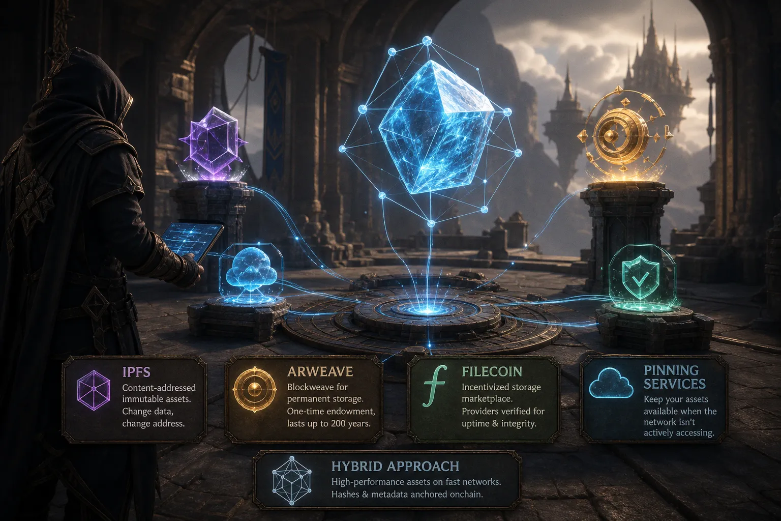 Select Decentralized Storage for Web3 Game Assets